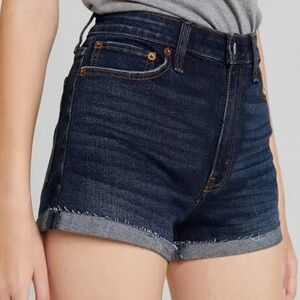 Abercrombie & Fitch  High Rise Denim Shorts